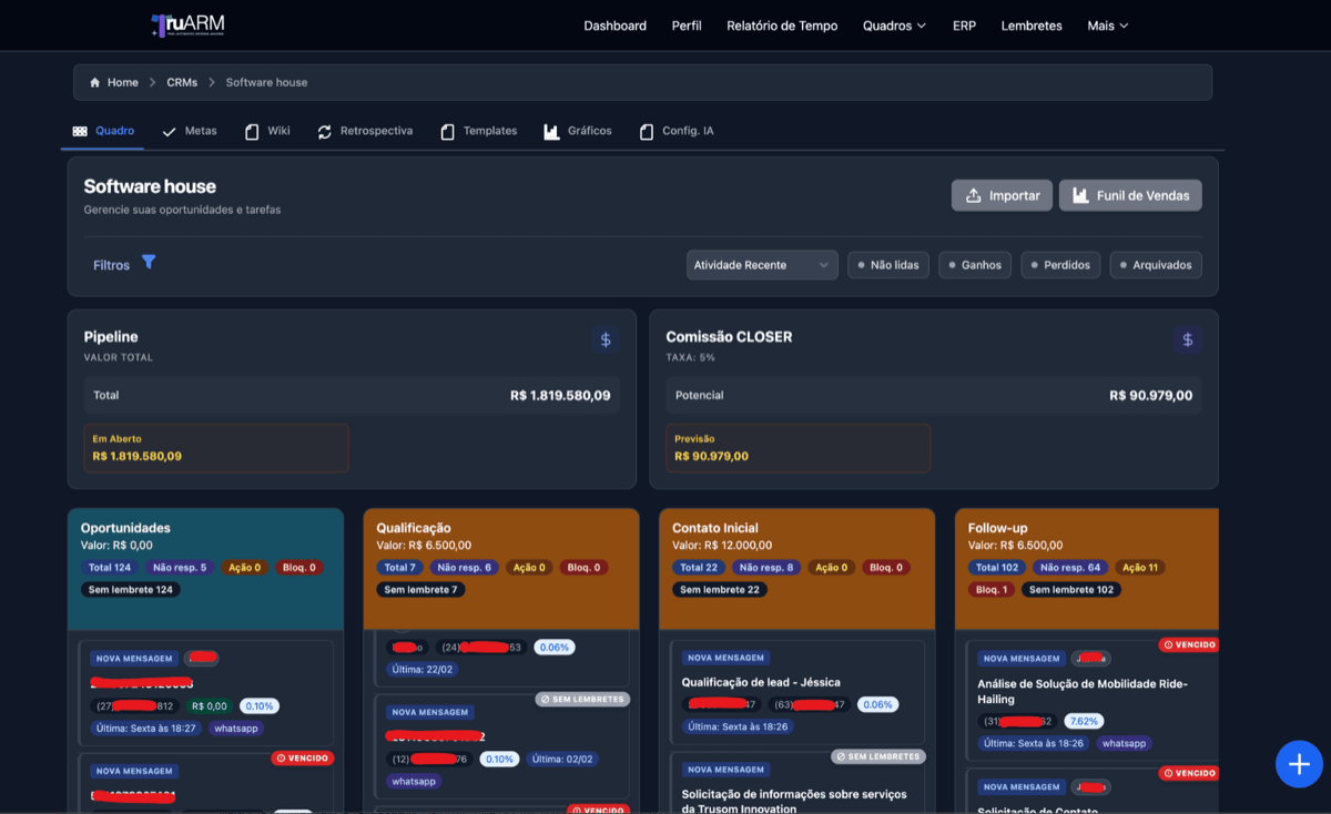 CRM Kanban